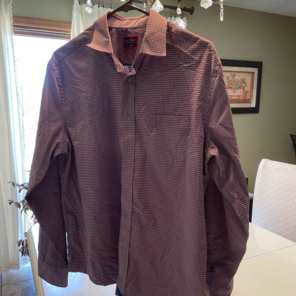 💛🖤🤎FIRM NWOT Untuckit Mens shirt